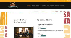 Desktop Screenshot of mainstayrockhall.org